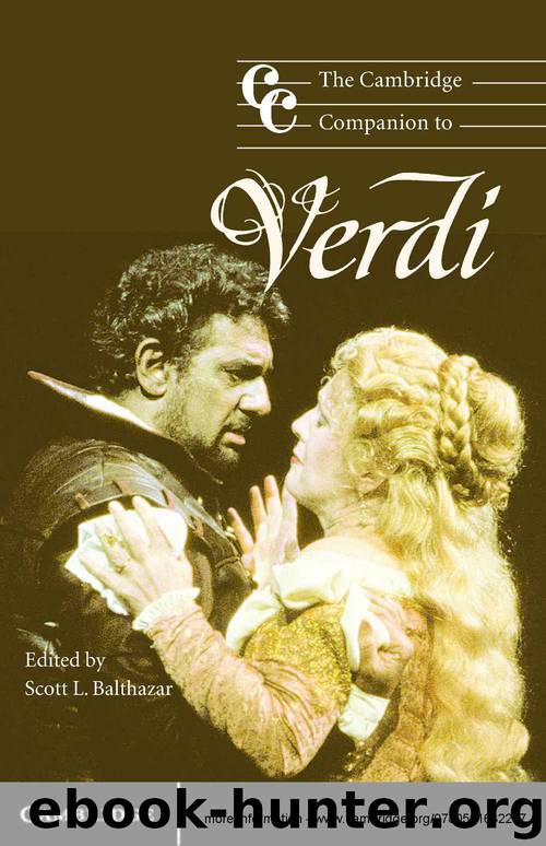 The Cambridge Companion to Verdi (Cambridge Companions to Music) by Unknown