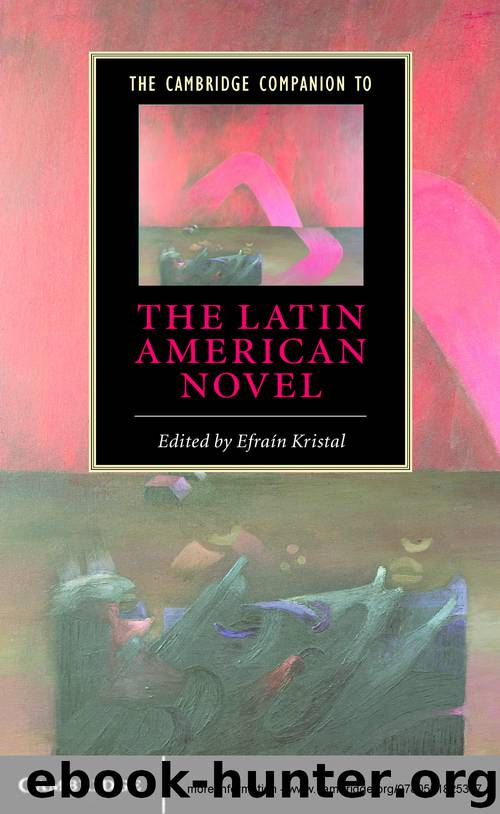 The Cambridge Companion to the Latin American Novel by Unknown