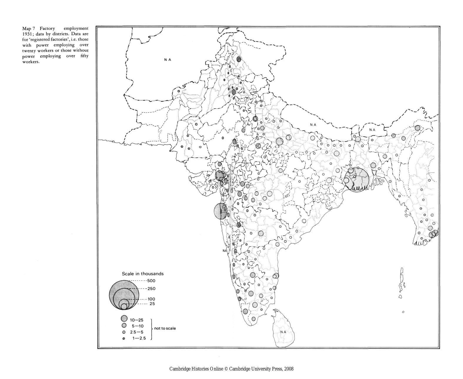 The Cambridge Economic History of India by Vol II