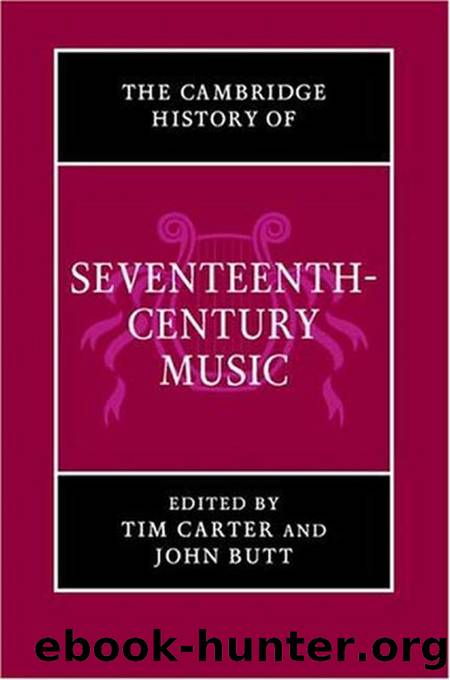 The Cambridge History Of Seventeenth-Century Music by Unknown