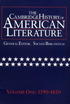 The Cambridge History of American Literature, Vol. 1: 1590-1820 by Sacvan Bercovitch