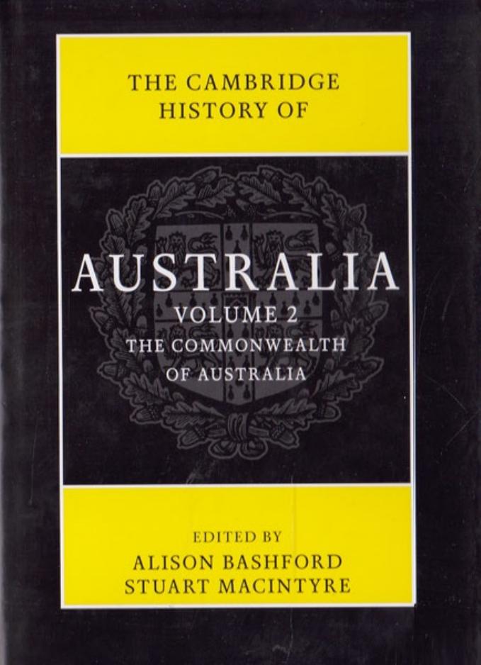 The Cambridge History of Australia, Volume 2 by Unknown
