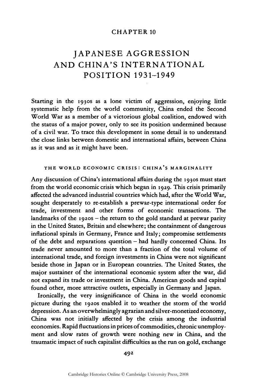 The Cambridge History of China, Volume 13, Part 2 by Unknown