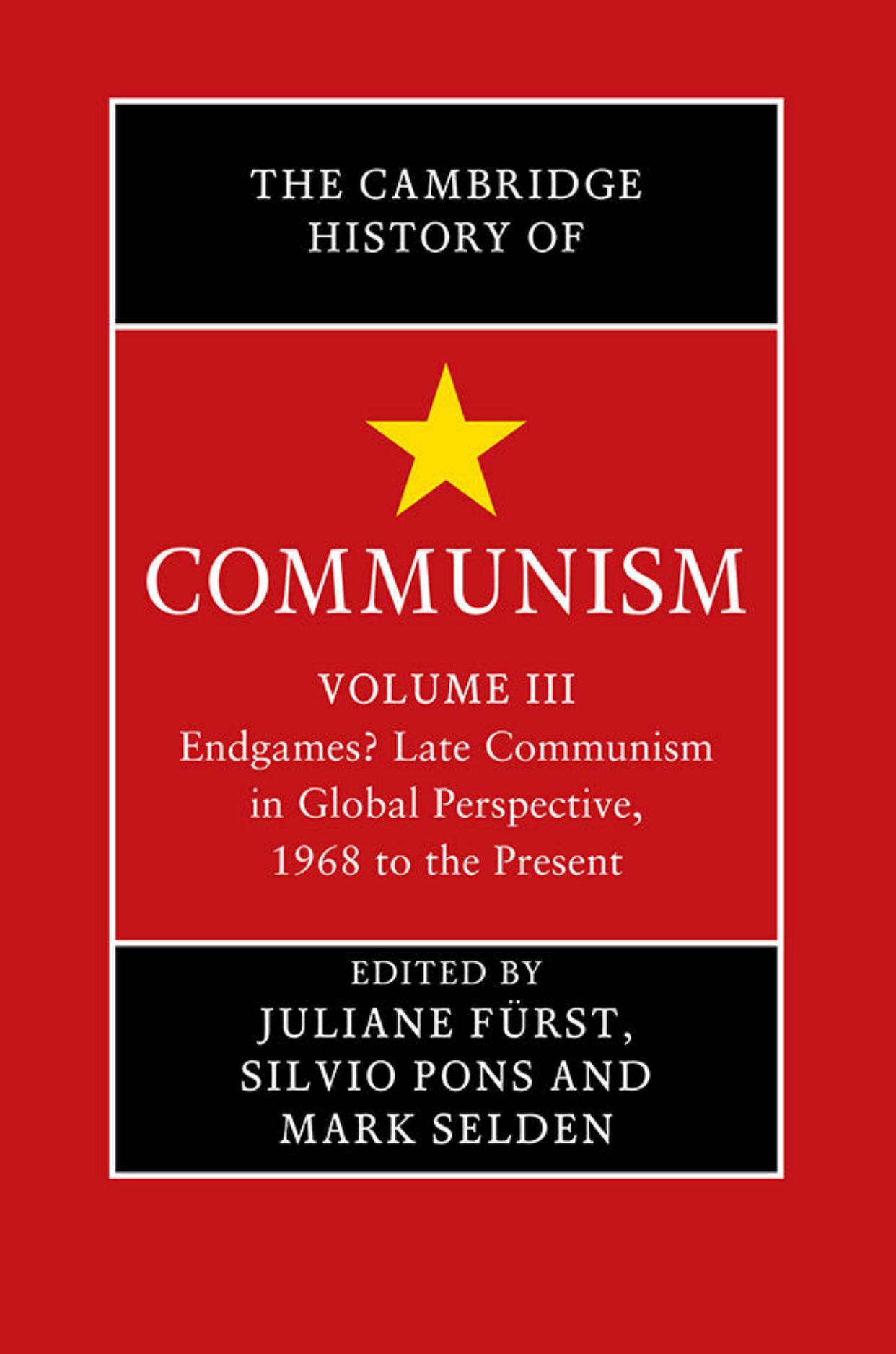 The Cambridge History of Communism (Volume 3) by unknow