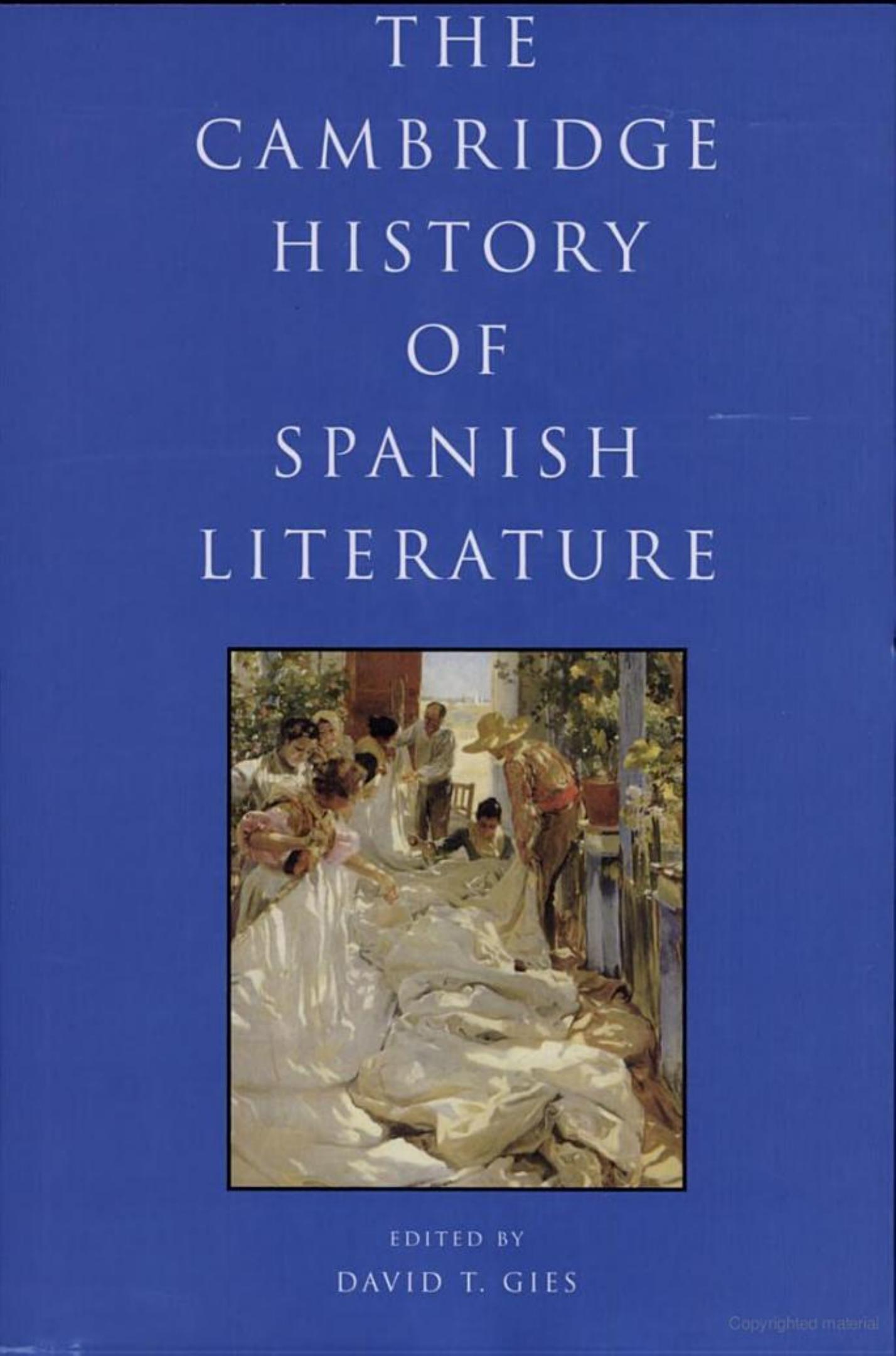 The Cambridge History of Spanish Literature by David T. Gies
