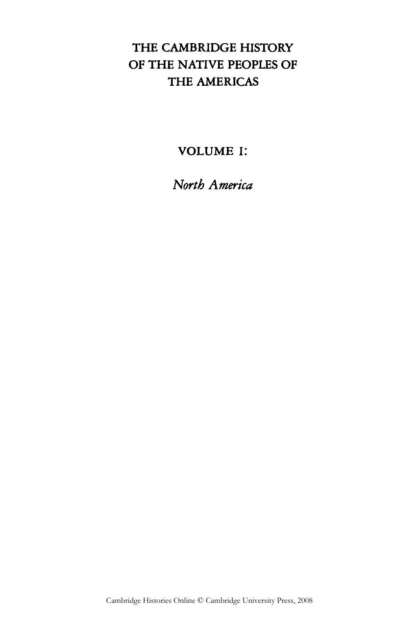 The Cambridge History of the Native Peoples of the Americas, Volume 1, Part 2: North America by Bruce G. Trigger Wilcomb E. Washburn