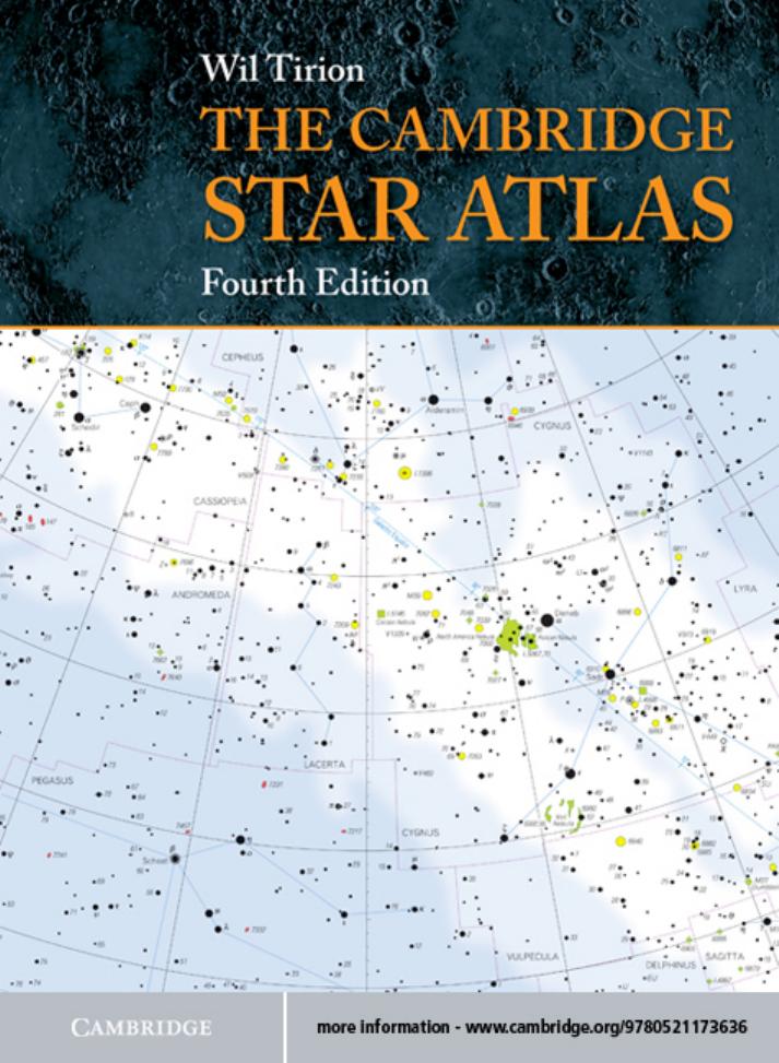 The Cambridge Star Atlas by Wil Tirion