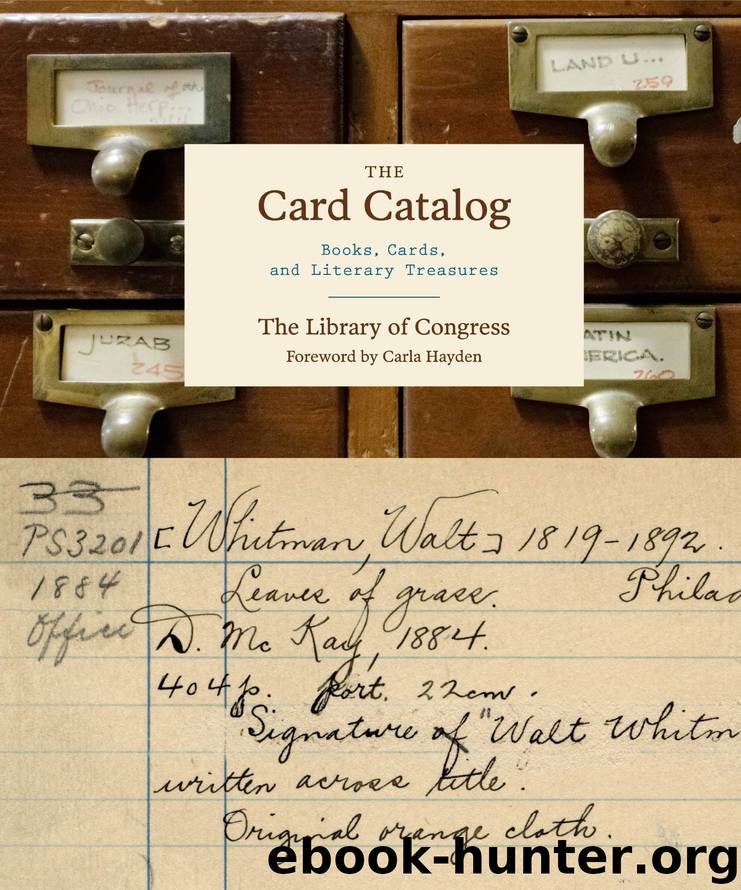 The Card Catalog by Carla Hayden