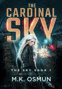 The Cardinal Sky: A post-apocalyptic slow-burn romance (Sky Saga Book 1) by M.K. Osmun