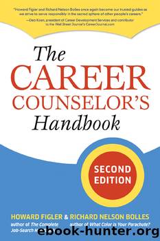 The Career Counselor's Handbook by Howard Figler