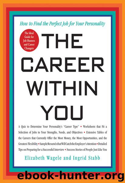The Career Within You by Elizabeth Wagele