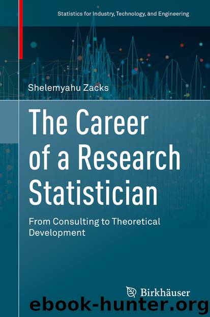 The Career of a Research Statistician by Shelemyahu Zacks