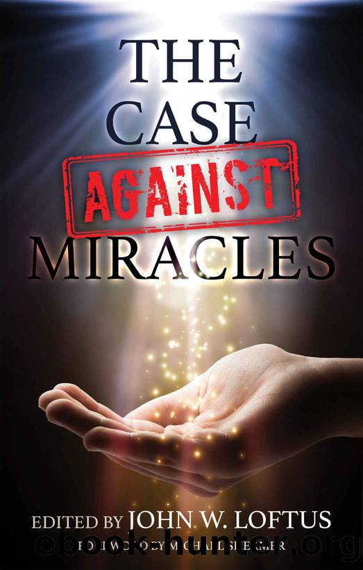 The Case Against Miracles by unknow