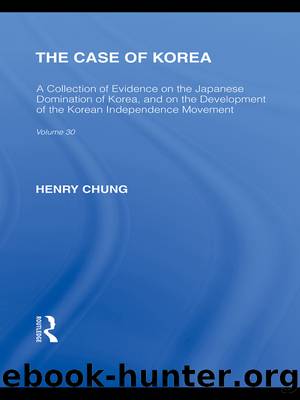 The Case of Korea by Henry Chung