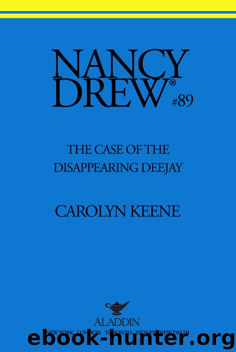 The Case of the Disappearing Deejay by Carolyn Keene