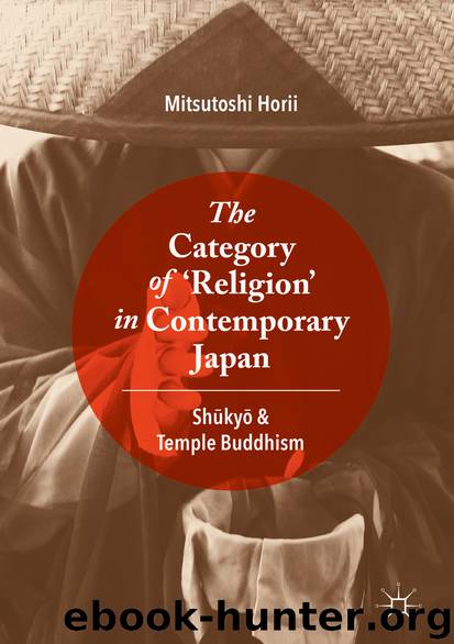 The Category of ‘Religion’ in Contemporary Japan by Mitsutoshi Horii