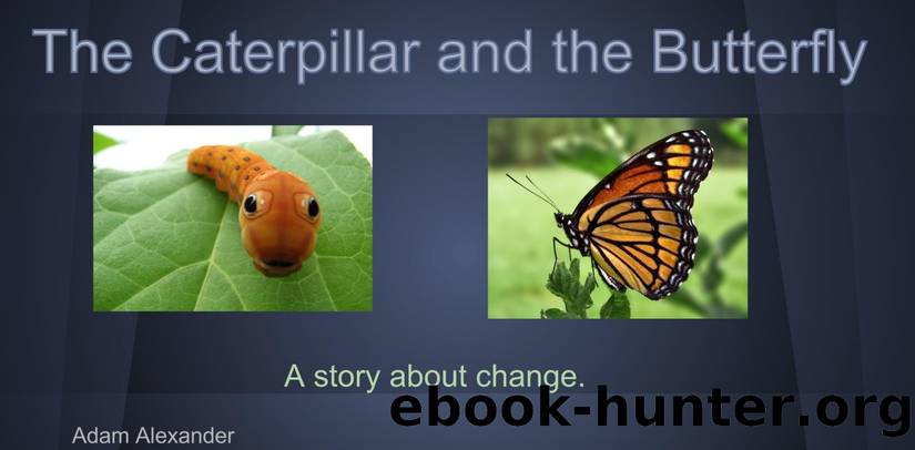 The Caterpillar and the Butterfly: A Story About Change by Adam Alexander