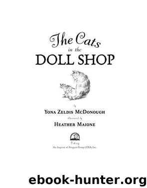 The Cats in the Doll Shop by Yona Zeldis McDonough