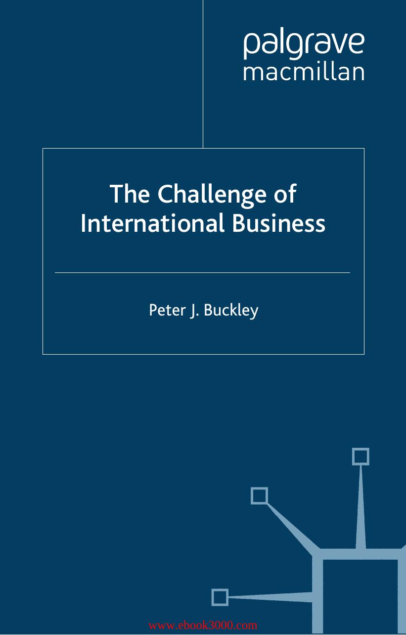 The Challenge of International Business by Unknow