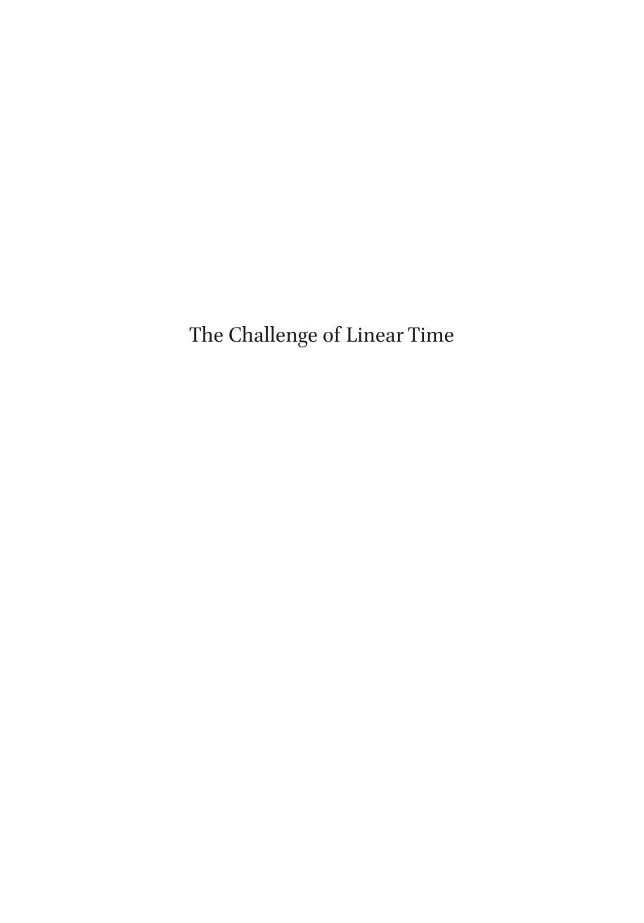 The Challenge of Linear Time: Nationhood and the Politics of History in East Asia by Viren Murthy