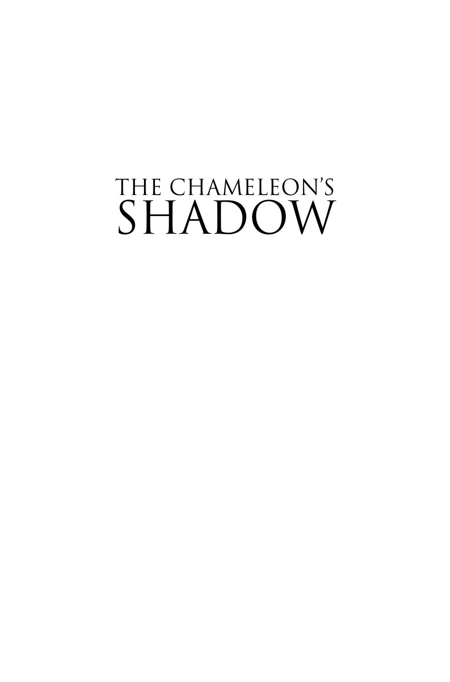 The Chameleon's Shadow by Minette Walters