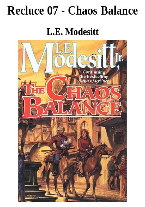 The Chaos Balance by L. E. Modesitt Jr