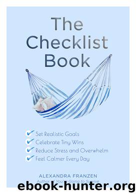 The Checklist Book by Alexandra Franzen