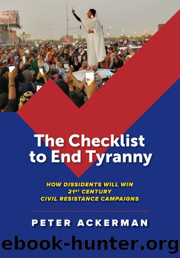 The Checklist to End Tyranny by Peter Ackerman