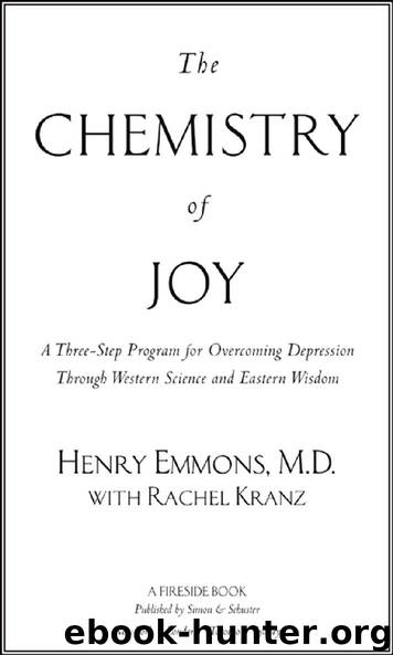 The Chemistry of Joy by Henry Emmons M.D