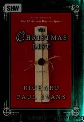 The Christmas List by Evans Richard Paul