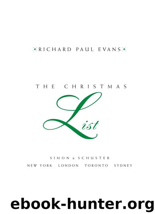 The Christmas List by Richard Paul Evans