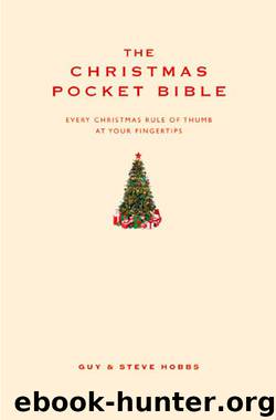 The Christmas Pocket Bible by Guy Hobbs
