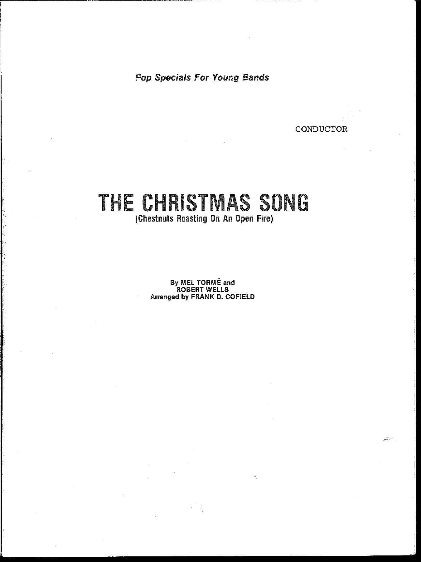 The Christmas Song by Cofielo Frank D. (arr.)
