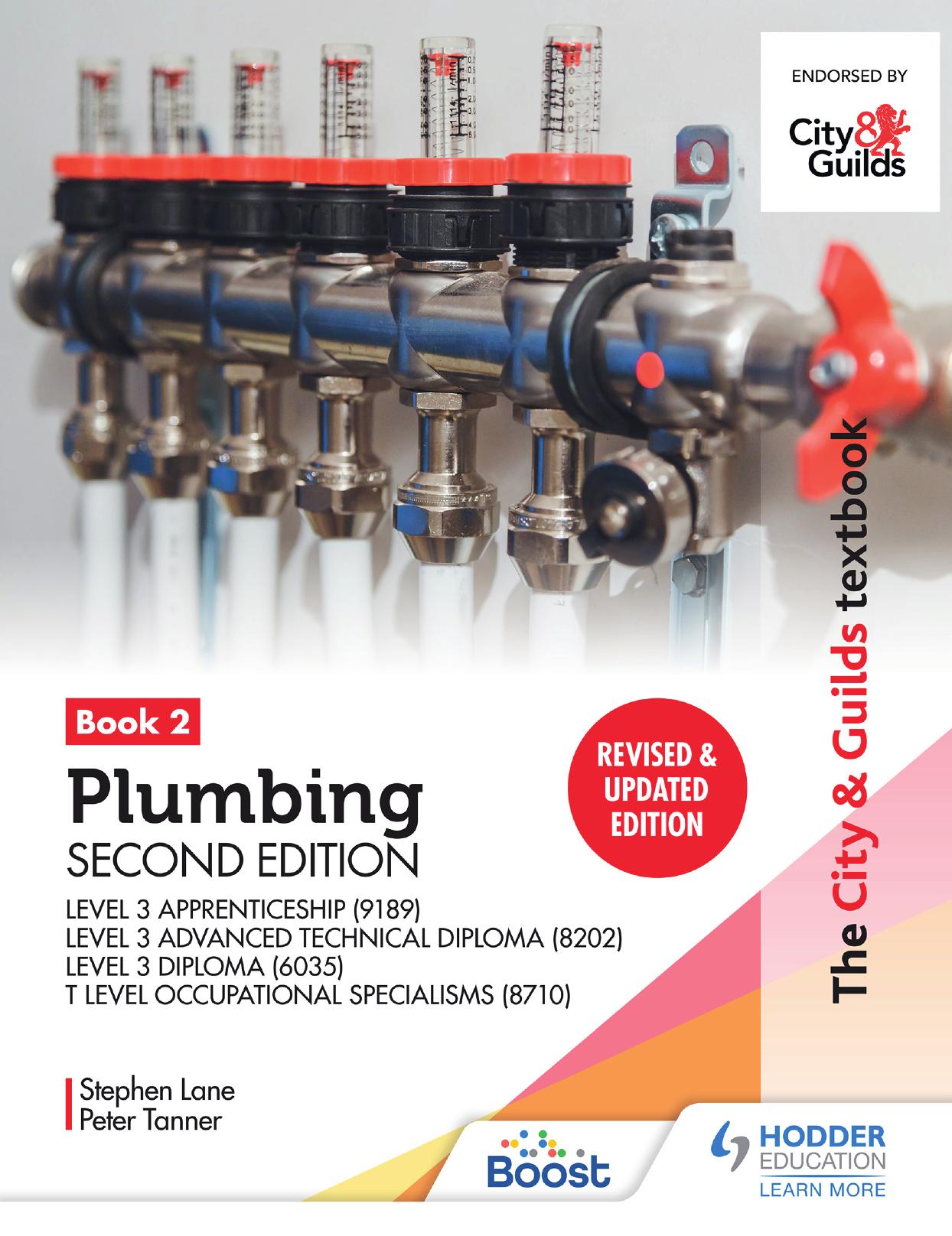 The City & Guilds Textbook: Plumbing by Peter Tanner Stephen Lane