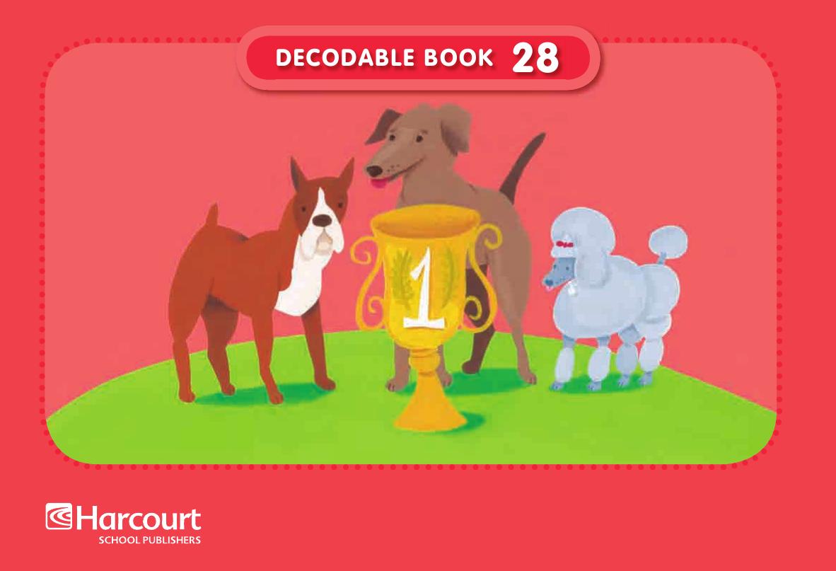 The City Dog Show - Decodable Book 28 Grade 1 by Deanne W. Kells illustrated by Janell Genovese