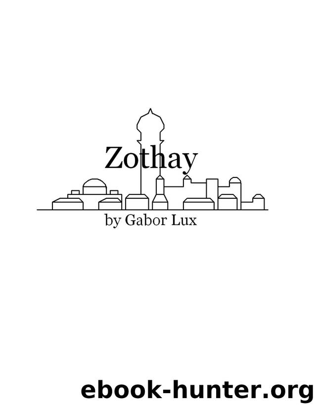 The City State of Zothay (OSR) by Unknown