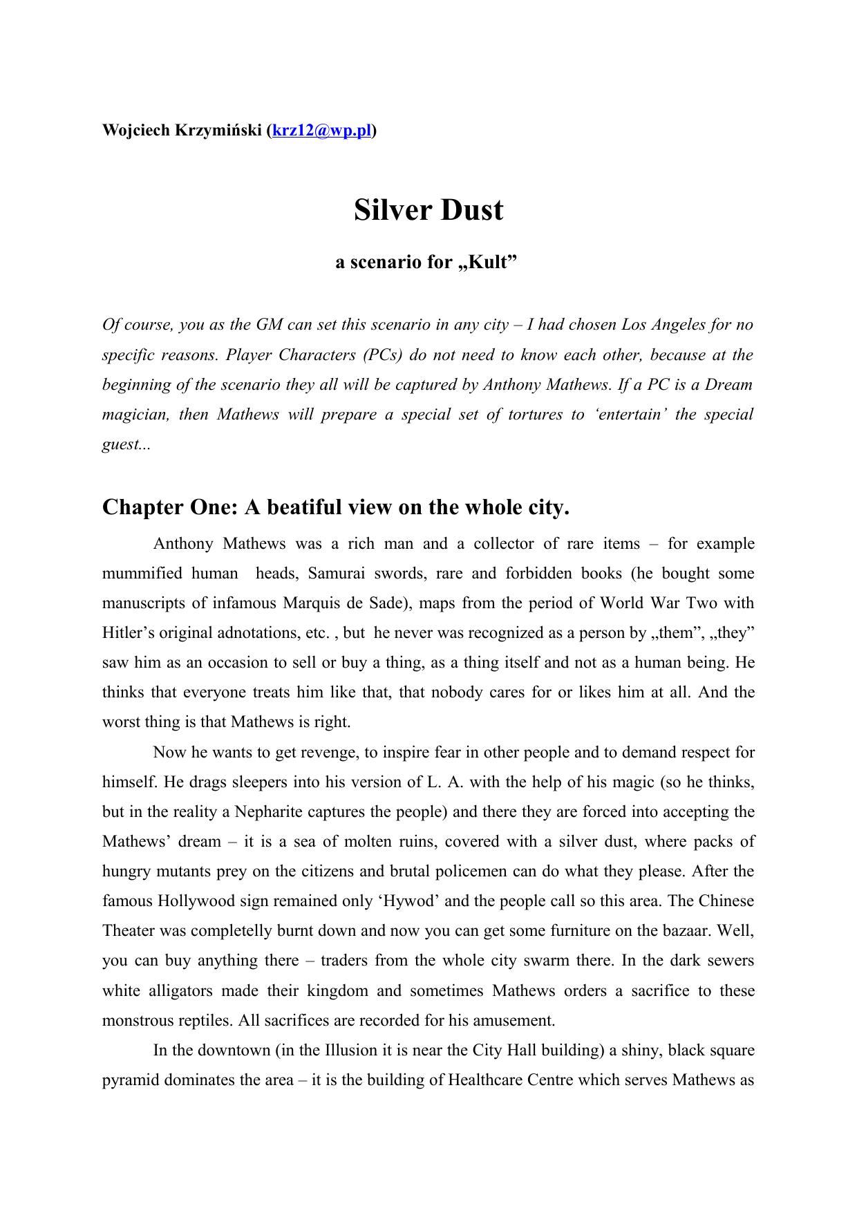 The City of Angels by qw