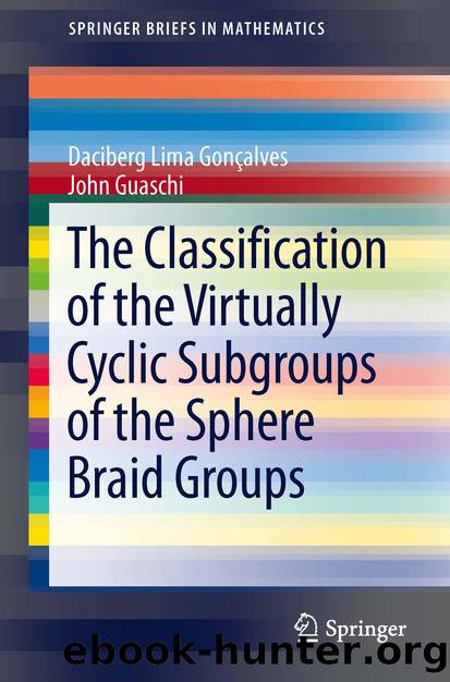 The Classification of the Virtually Cyclic Subgroups of the Sphere Braid Groups by Daciberg Lima Gonçalves & John Guaschi