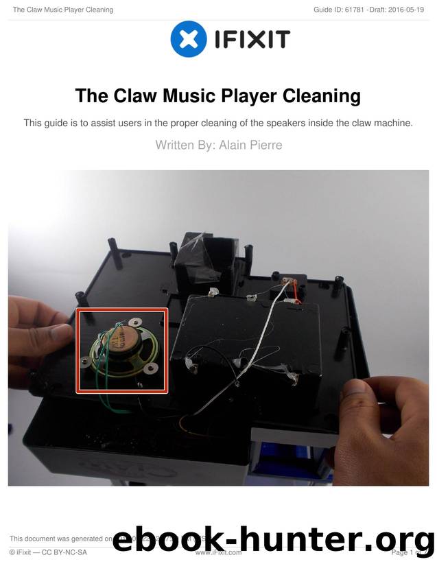The Claw Music Player Cleaning by Unknown