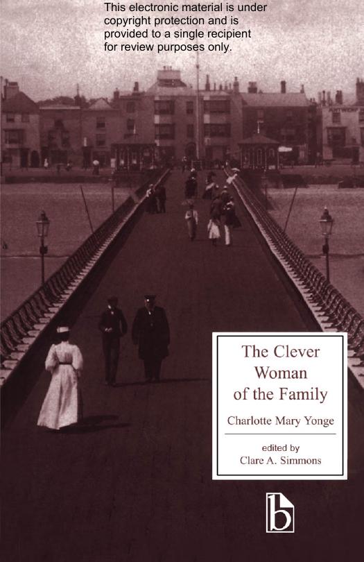 The Clever Woman of the Family by Charlotte Mary Yonge Clare A. Simmons