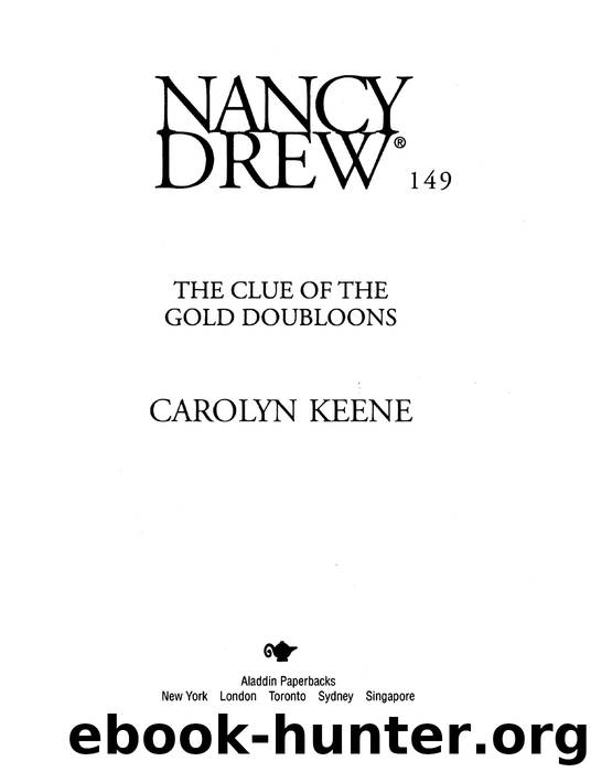 The Clue of the Gold Doubloons by Carolyn Keene