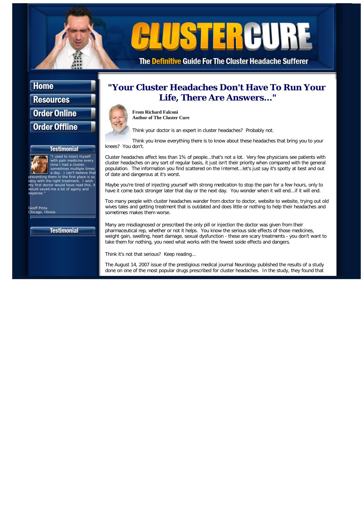 The Cluster Cure. by Best of Kuszter's Collection