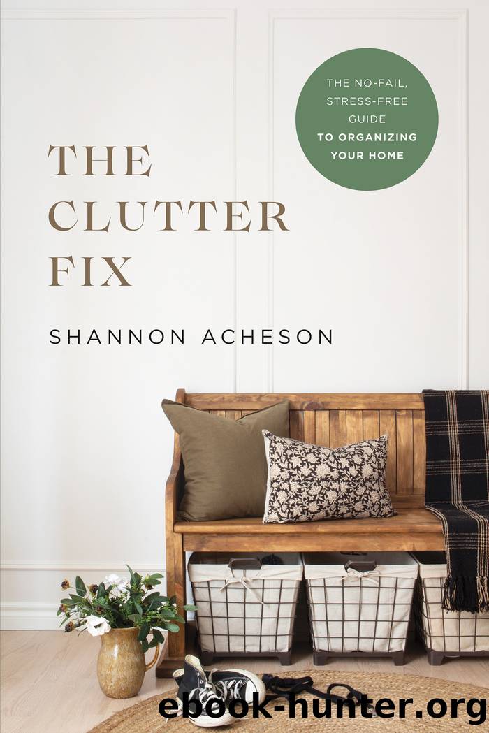 The Clutter Fix by Shannon Acheson