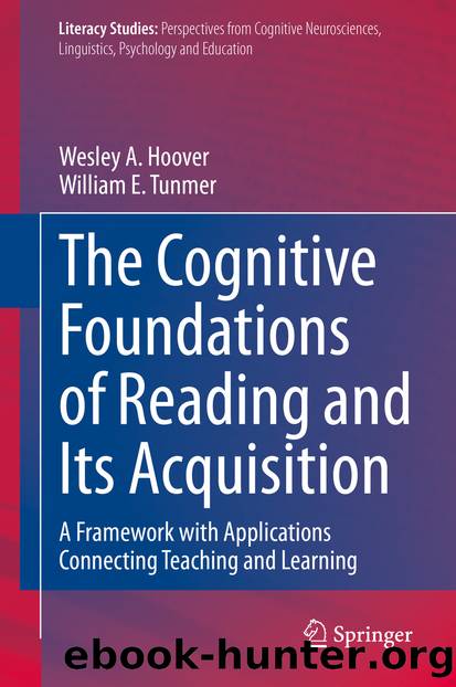 The Cognitive Foundations of Reading and Its Acquisition by Wesley A. Hoover & William E. Tunmer