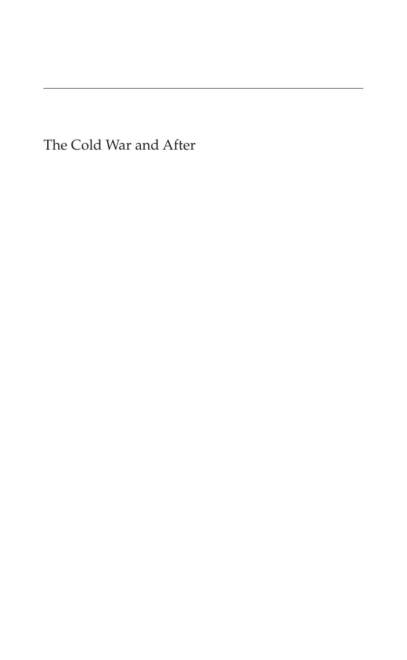 The Cold War and After: History, Theory, and the Logic of International Politics by Marc Trachtenberg