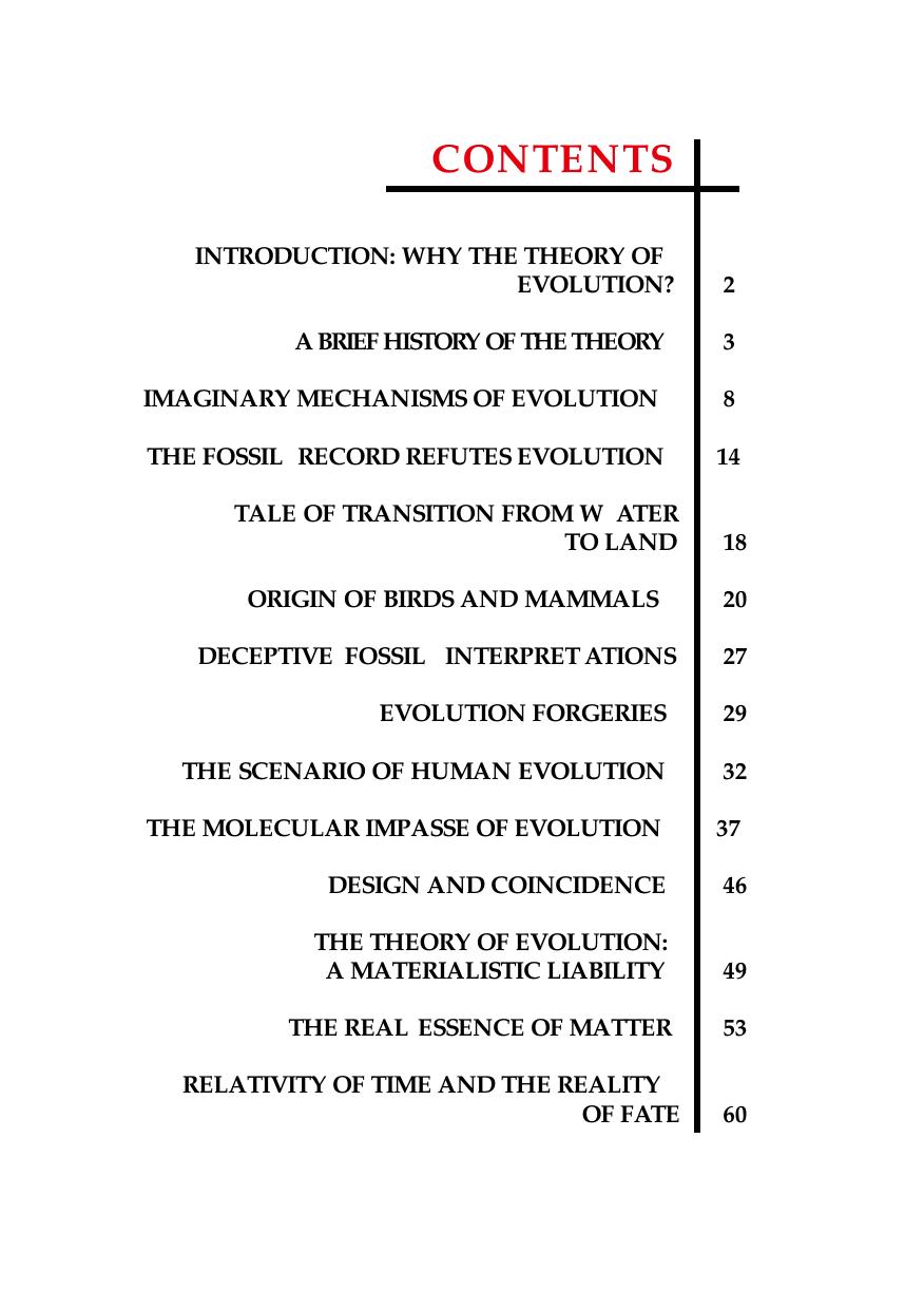 The Collapse Of The Theory Of Evolution. English by ms