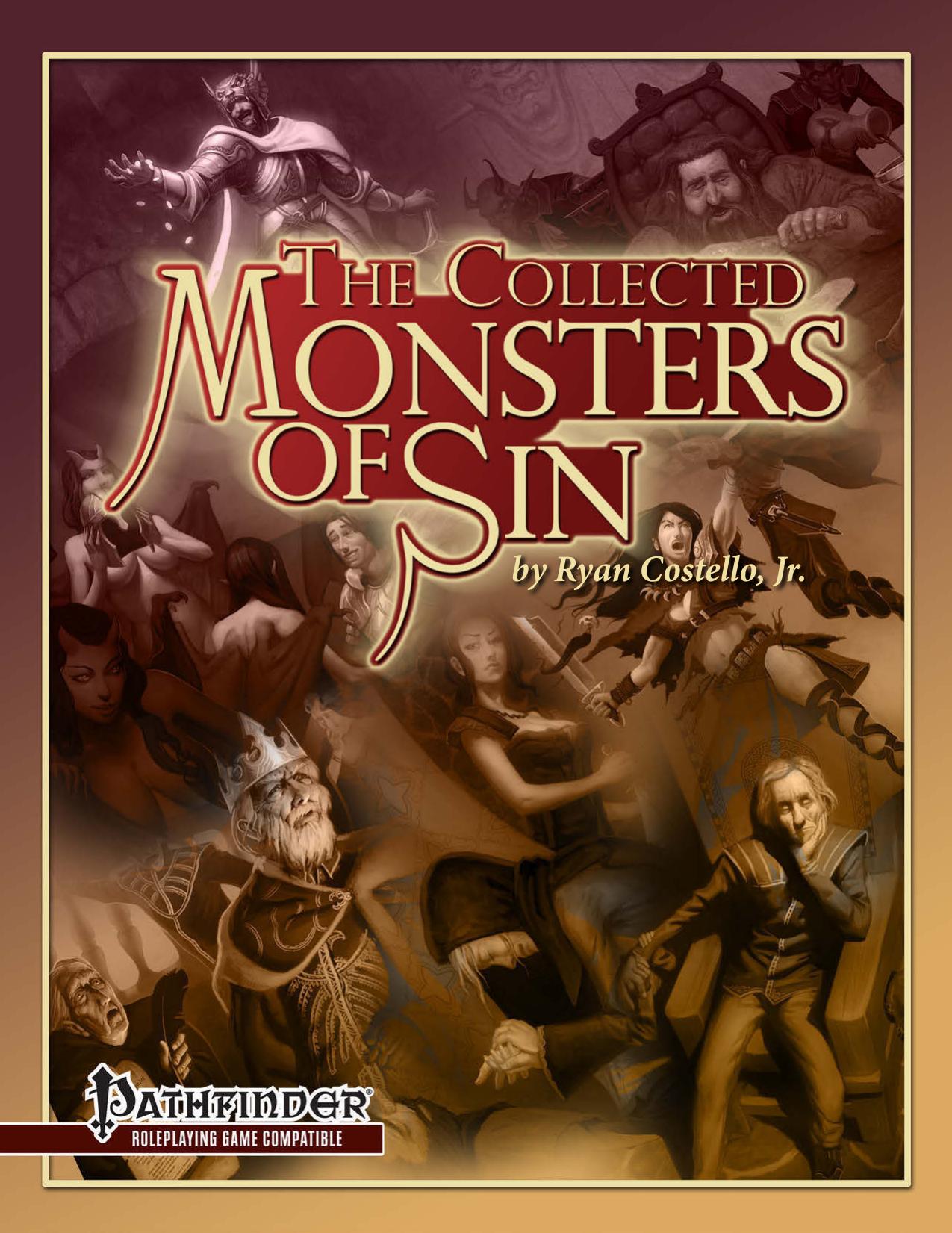 The Collected Monsters of Sin by Unknown
