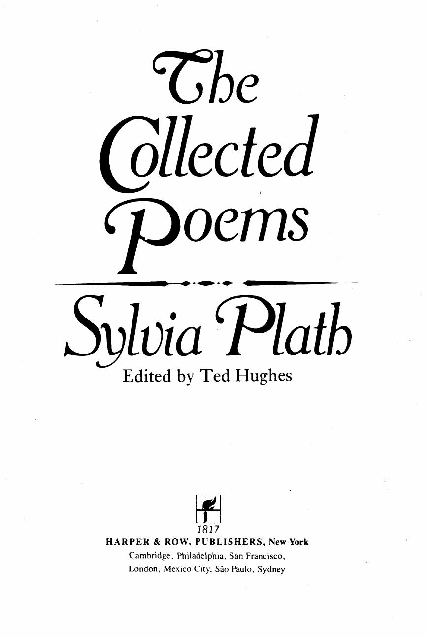 The Collected Poems by Sylvia Plath