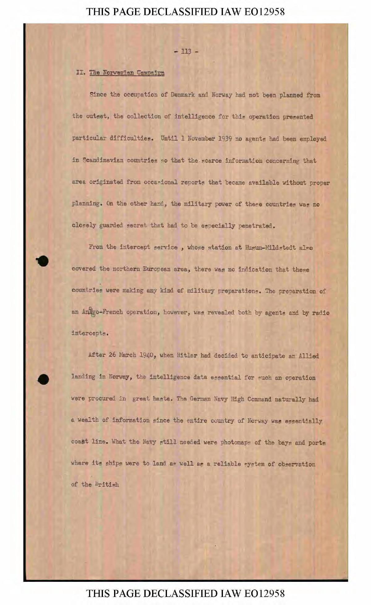 The Collection and Evaluation of Intelligence for the German Air Force High Command. Part 2 by Andreas L. Nielsen