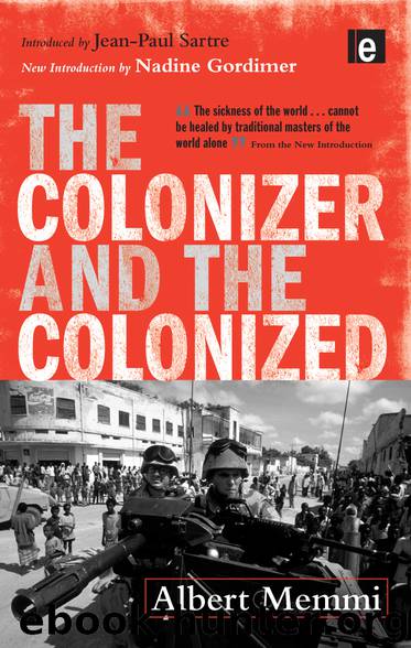 The Colonizer and the Colonized by Memmi Albert